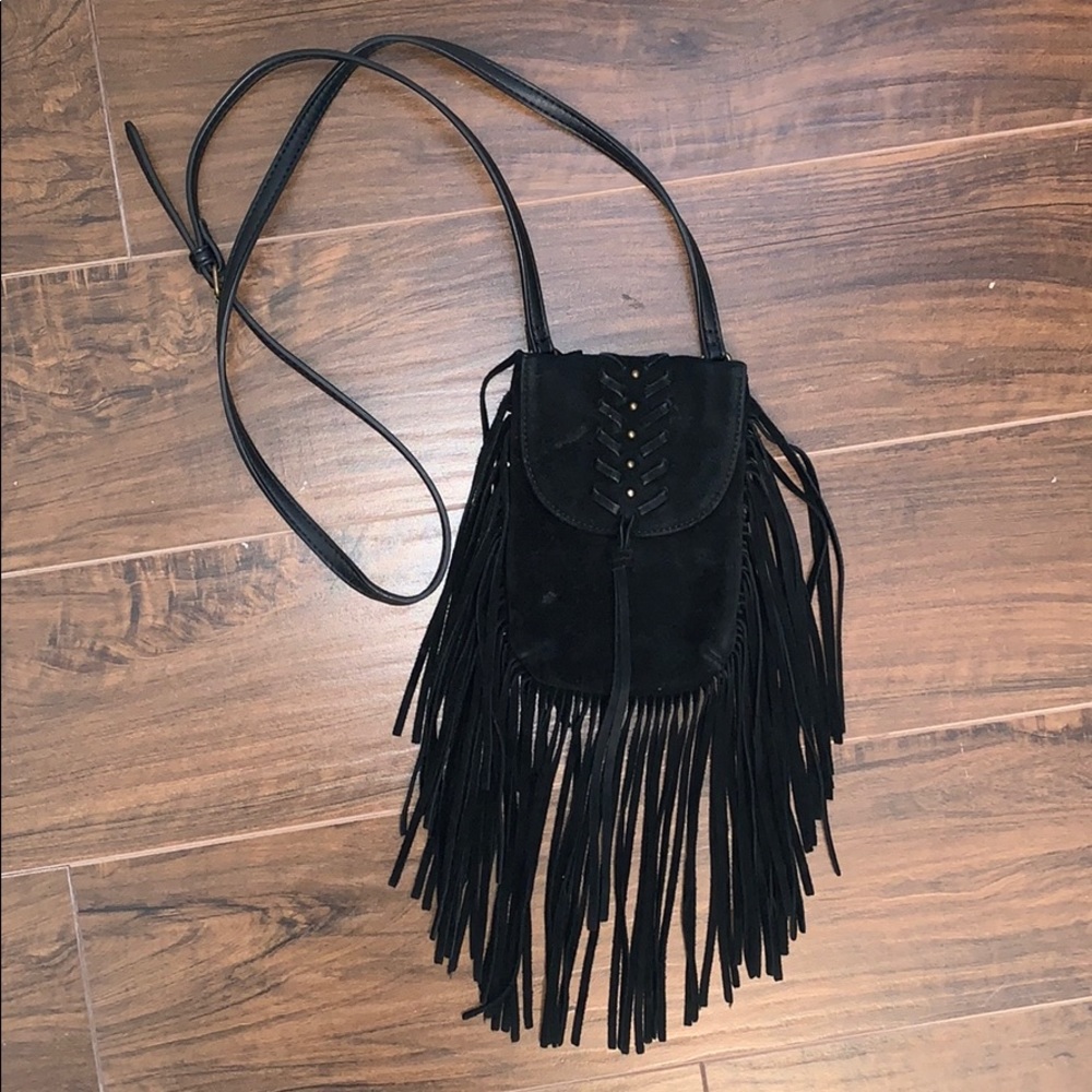 Lucky Brand ☘️ Suede Crossbody Purse